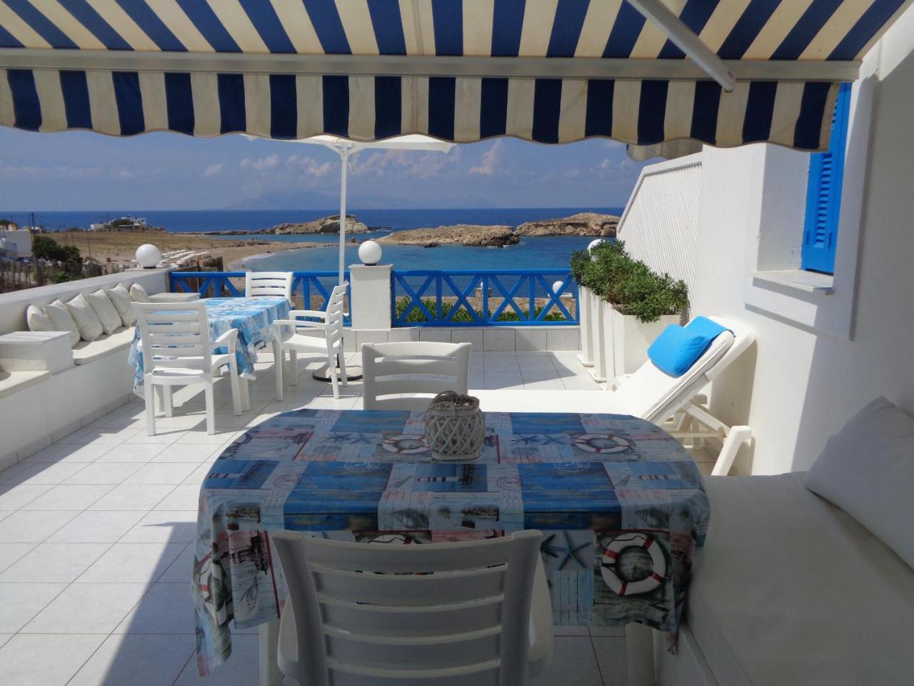 Blue And White Studios & Apartments Lefkos  Exterior photo